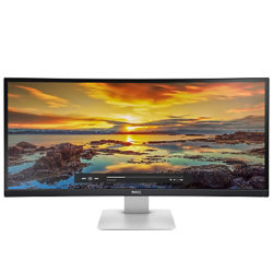 Dell U3415W QHD IPS Ultrasharp 34 Curved Monitor, Black